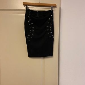 Bebe Suede Skirt Size XS NWT